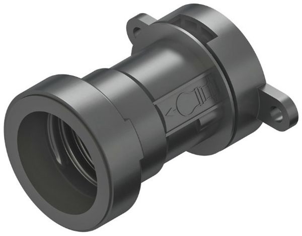 Illuminationsfassung HKL E27 SEV 13.5×5.5mm schwarz, IP44