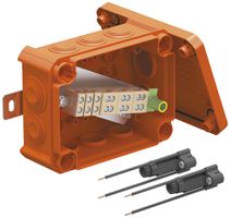 Kabelabzweigkasten Bettermann E30-E90 2 Sicherungshalter 150×116×67mm 6mm² or