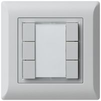 AP-Multifunktionstaster kallysto.line KNX RF 6-fach hellgrau