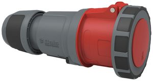 Prise mobile CEE Bals INNOLINQ-Design 4P 125A 400V rouge 6h IP67 borne à vis