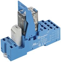 REG-Koppelrelais Finder 58, 4W 7A/24VDC AgNi Federzugklemmen