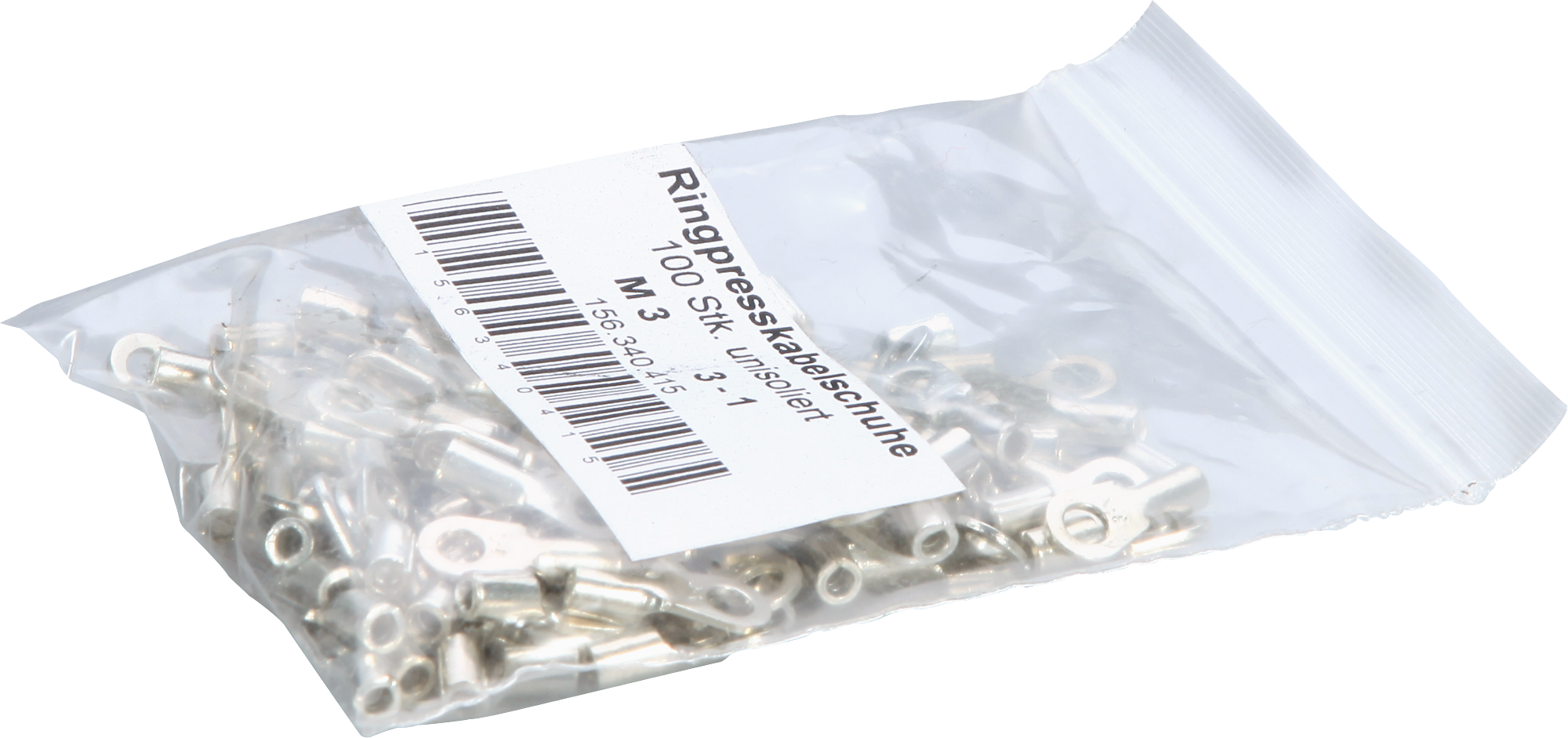 Quetschkabelschuh AMP Solistrand M3 1.5mm²