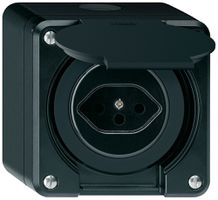 Presa AP robusto tipo 13 nero