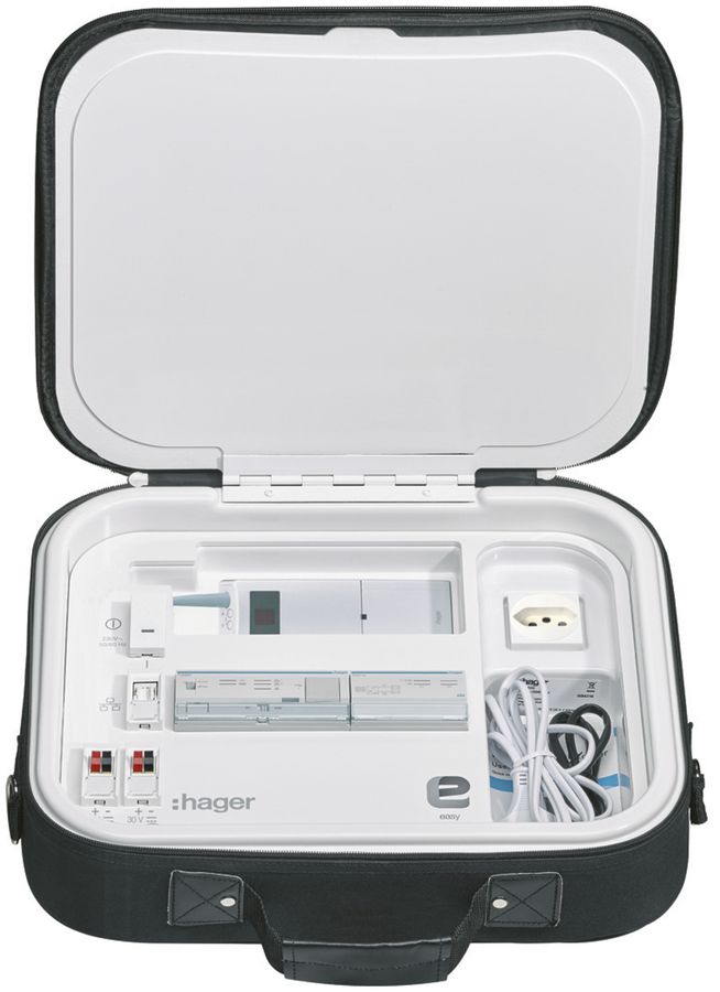 Outil de mise en service Hager easy avec IoT & domovea basic