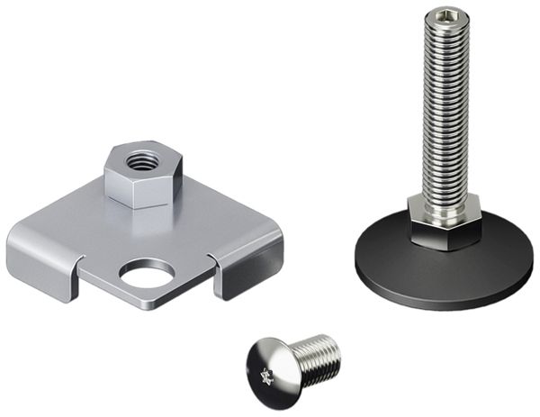 Nivellierfuss Rittal VX 5301.326 grau 4Stk