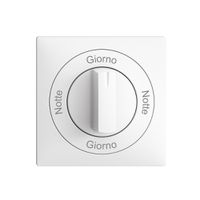 Frontset Notte-Giorno-Notte-Giorno EDIZIOdue 60×60mm weiss