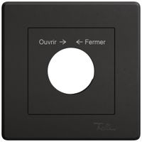 UP-Montageset EDIZIO.liv SNAPFIX® f.Schwenktaster m.Schloss Ouvrir → ← Fermer sz