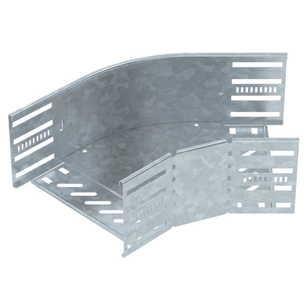 Coude BET RB 45° 110×200mm acier galvanisé à chaud