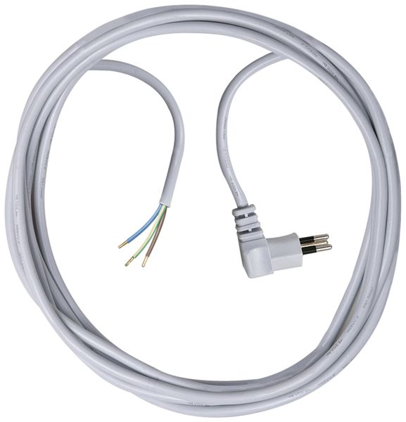 Anschlusskabel Brennenstuhl PVC 10A 230V 3×1mm² T12/frei 90° 5m gu