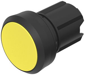 Interruttore INS EAO45, R, giallo, anello nero, a filo