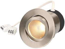 EB-LED-Spot Disc230 7W 230V 570lm 3000K Loch-Ø68mm nickel 36°