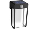 Applique LED Philips Shroud Solar CL IR SEN 2.3W 250lm 827 IP44 nero