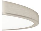 LED-Deckenleuchte Eglo FUEVA 21W 0…2850lm 2700…6500K IP44 DIM Ø389×25mm Nickel