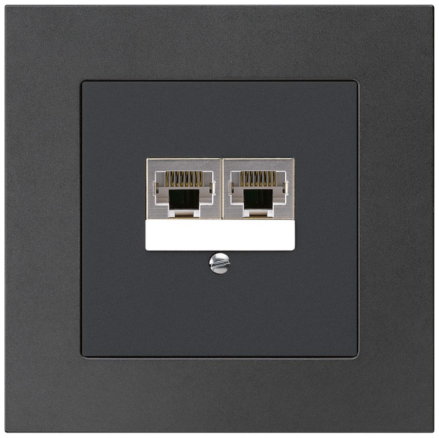 UP-Dose kallysto.pro 2×RJ45s parallel schwarz