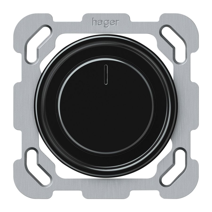 UP-Drehdimmer origin Phasenabschnitt 20…550VA 77×77mm sz