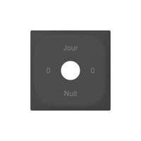 Plaque frontale SIDUS avec gravure anthracite