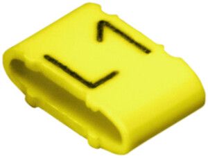 Kabelmarkierer Weidmüller CLI C MP für Ø10…317mm 6×11.3mm Aufdruck: L1, gelb