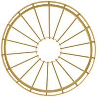 Lampenschirm LDV Vintage 1906 PenduLum Cage, gold