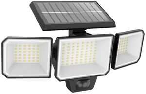 Applique LED Philips Nysil Solar IR SEN 8.7W 850 IP65 nero