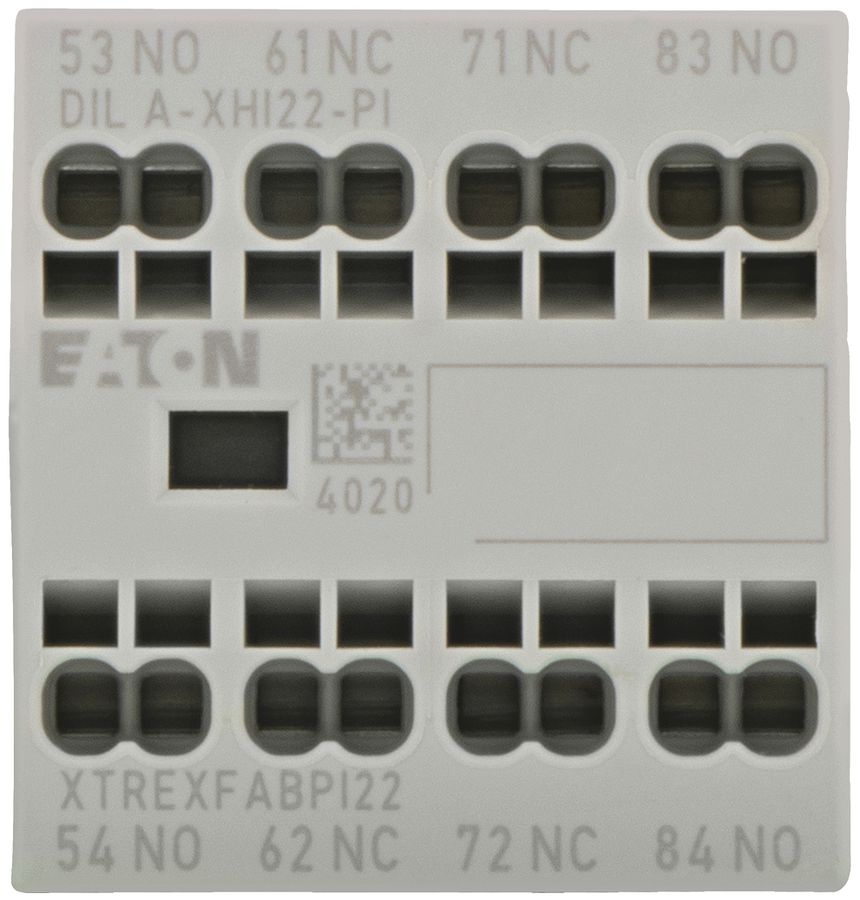 Hilfsschalter Eaton, 4P, Ith=16A, 2S, 2Ö, Frontbefestigung, Push-in-Klemmen