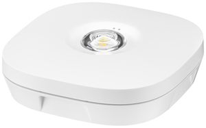 Lampada d'emergenza LED Tridonic EM R2A 6500K 3h auto-test 123×52.85mm bianco