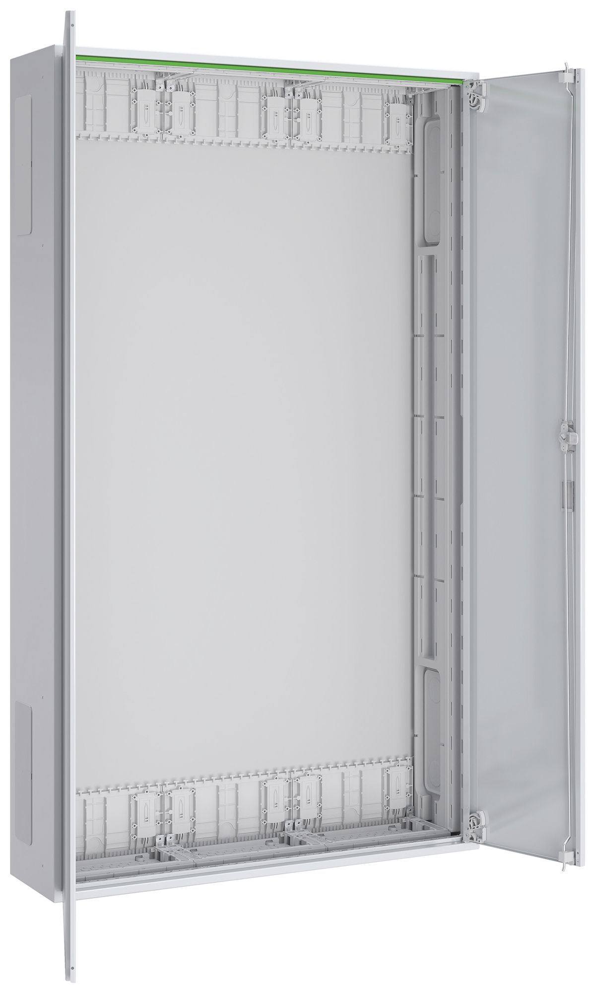 Coffret mural PrismaSeT XL IP44 a.porte 800×1400×210mm 3 champs 9 rangées