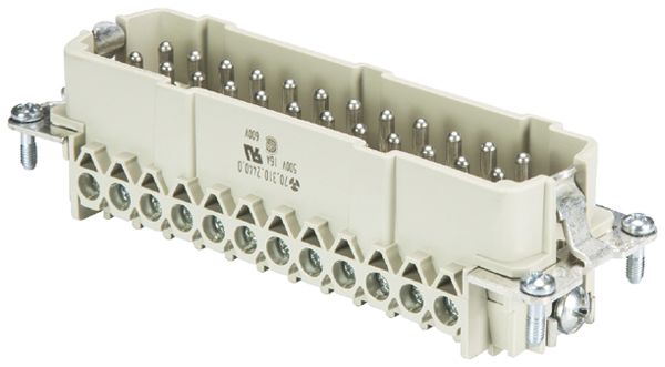 Steckereinsatz Wieland Electric revos BAS STS 24 2,5 50 24 16A 500V 0.5…2.5mm²