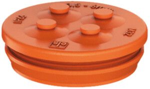 Raccord à membrane double Spelsberg DMS M32/4 orange