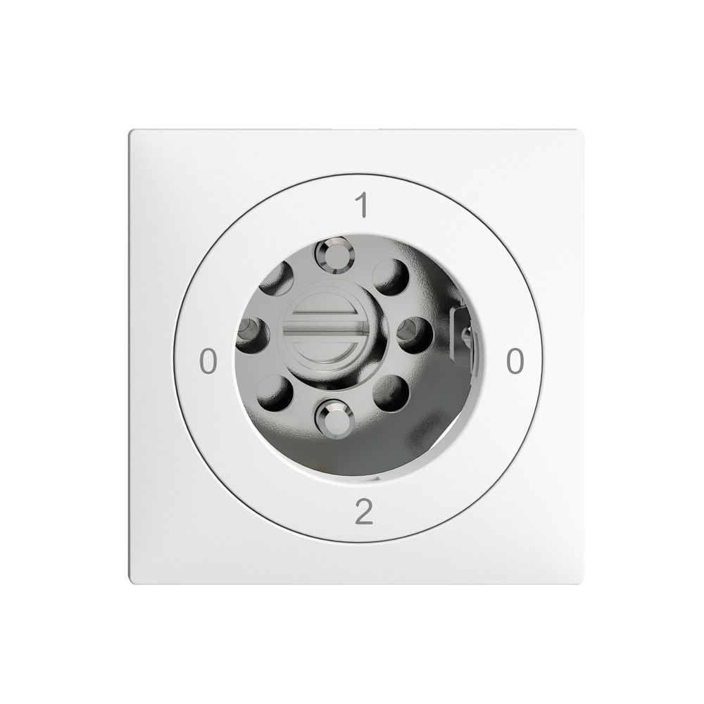 Interruttore rot. INC EDIZIOdue 2/1P bianco, per serrat. senza cilind