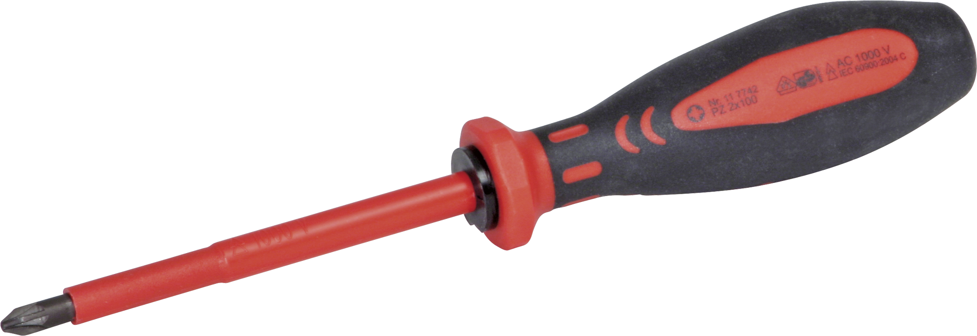 Tournevis cruciforme PZ 2 VDE 1000V
