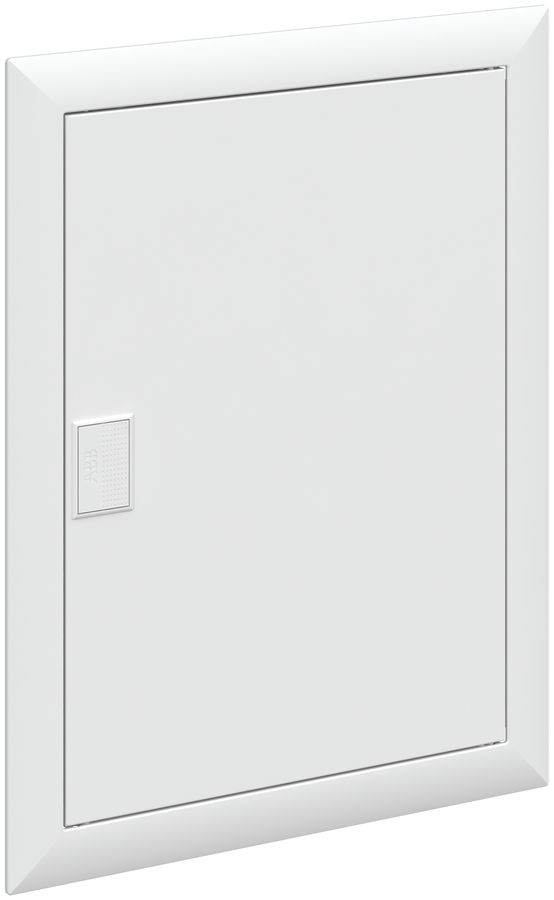 Blendrahmen ABB 2 reihig mit Tür für UK600 grau