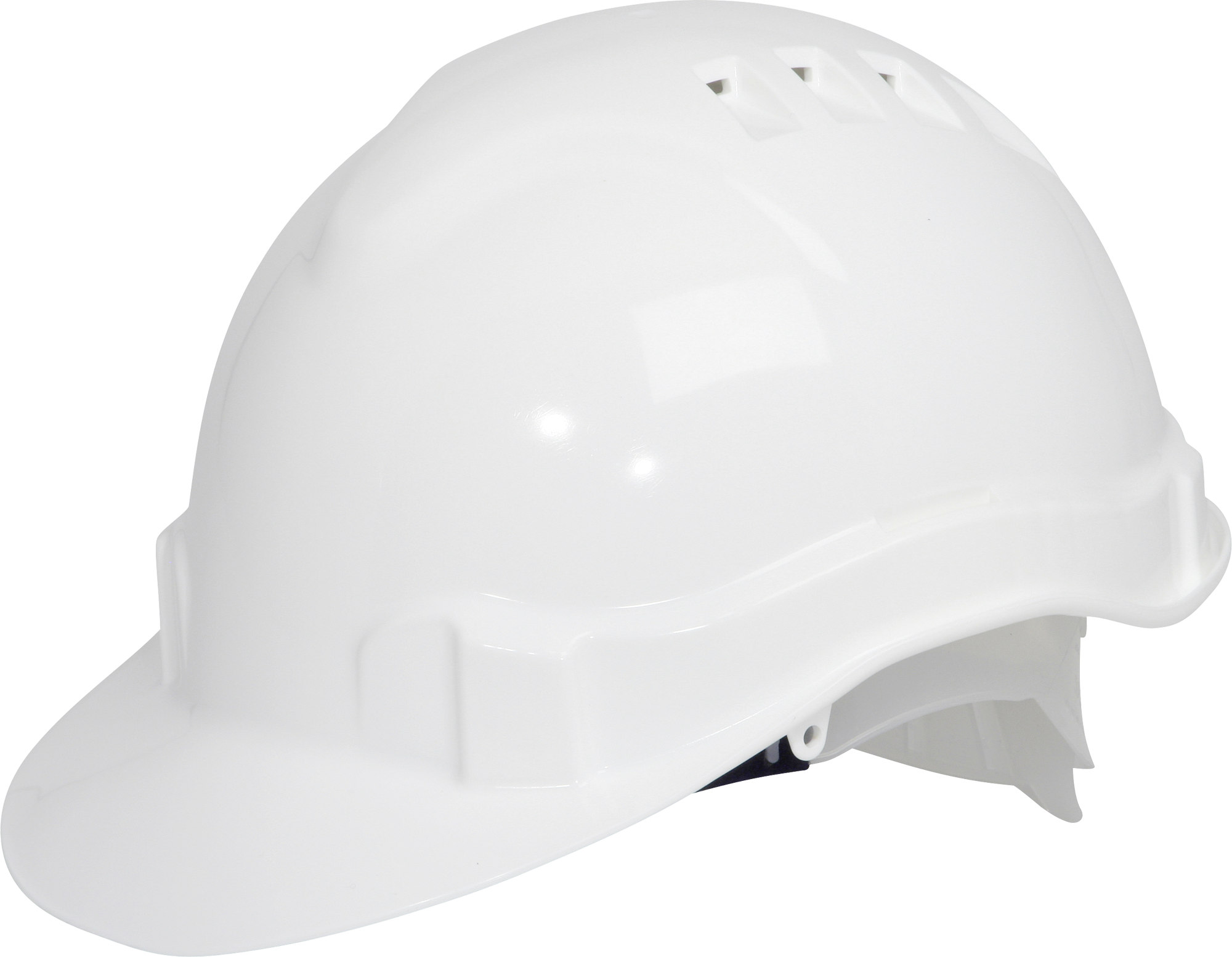 Schutzhelm Kunststoff weiss