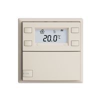 Pulsante RTH INC KNX 1×EDIZIOdue F crema, con LED RGB