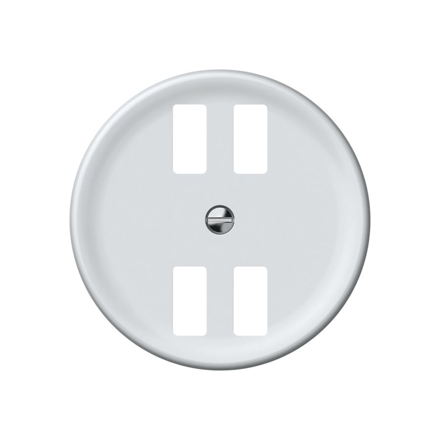 Frontset origin 4×USB Ladesteckdose weiss