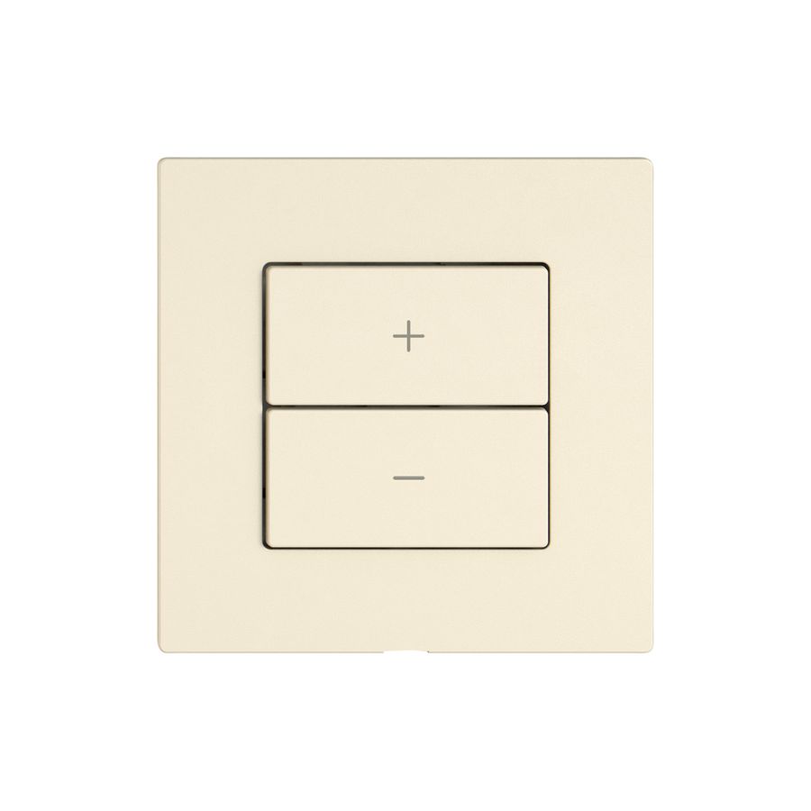 Montageset EDIZIO.liv Wiser SNAPFIX® f.Dimmer 1K 2 Tasten cr