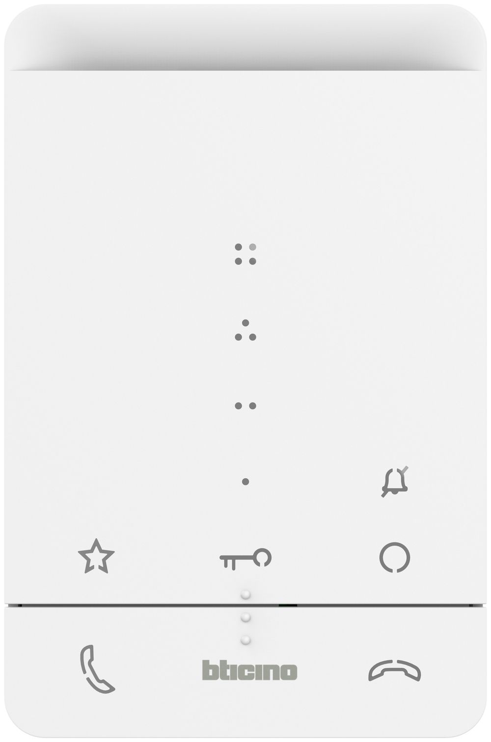 Stazione interna audio Bticino CLASSE 100 A16E, 2 fili, bianco
