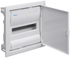 UP-Kleinverteiler Hager volta 1-reihig 12TE Tür IP30 348×356×94.5mm