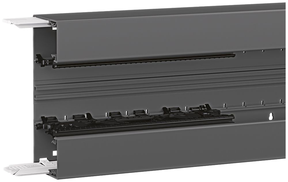 Brüstungskanal tehalit BRN 170×65×2000mm Kunststoff schwarz