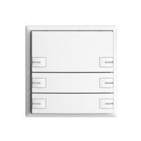 KNX-Taster RGB EDUE, 250mW, m.RGB-LED, 6×Taste, 1×Tastenb., ws