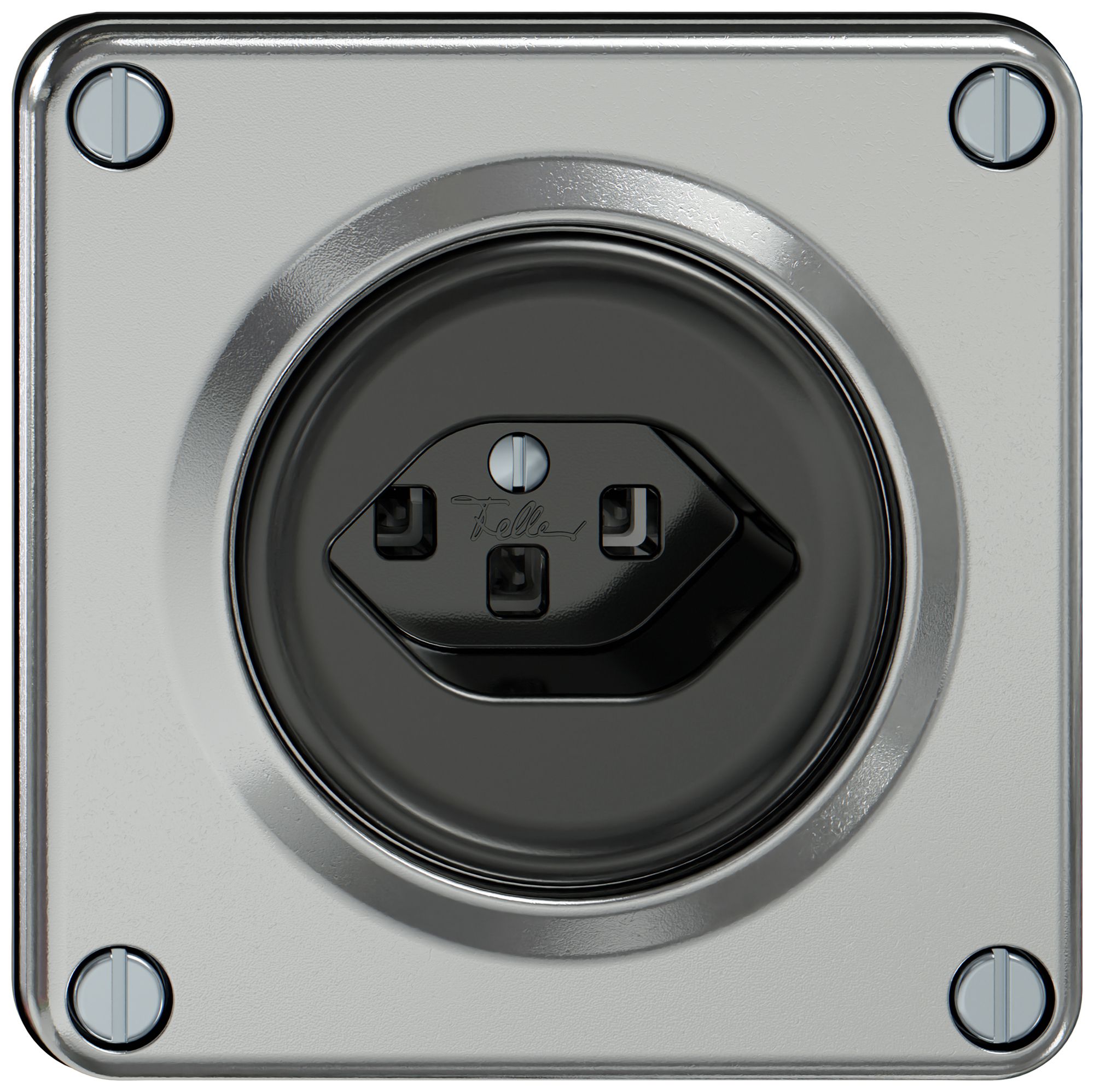 Presa ELEMENT SNAPFIX® 1×tipo 23 16A 250V IP20 all