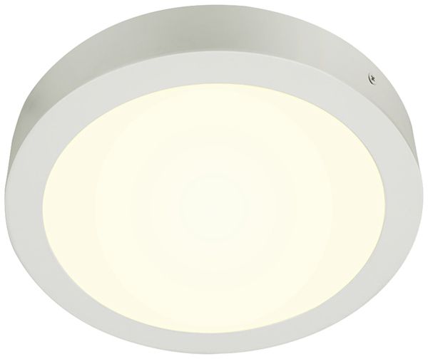 LED-Decken-/Wandleuchte SLV SENSER 24 ROUND 15W 1300lm 4000K DIM weiss