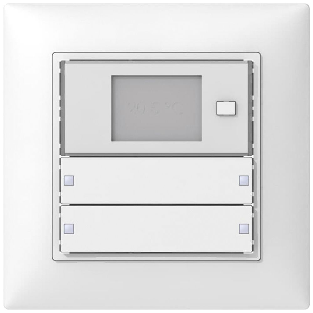 UP-Raumtemperaturregler ABB SIDUS KNX RTR Design B-Typ, 2/4, weiss