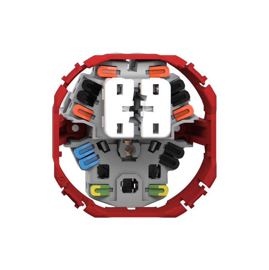 Kombination Feller SNAPFIX® 2×Schema 3+T23
