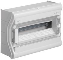 AP-Kleinverteiler Hager vector 1-reihig 18TE IP65 418×302×151mm