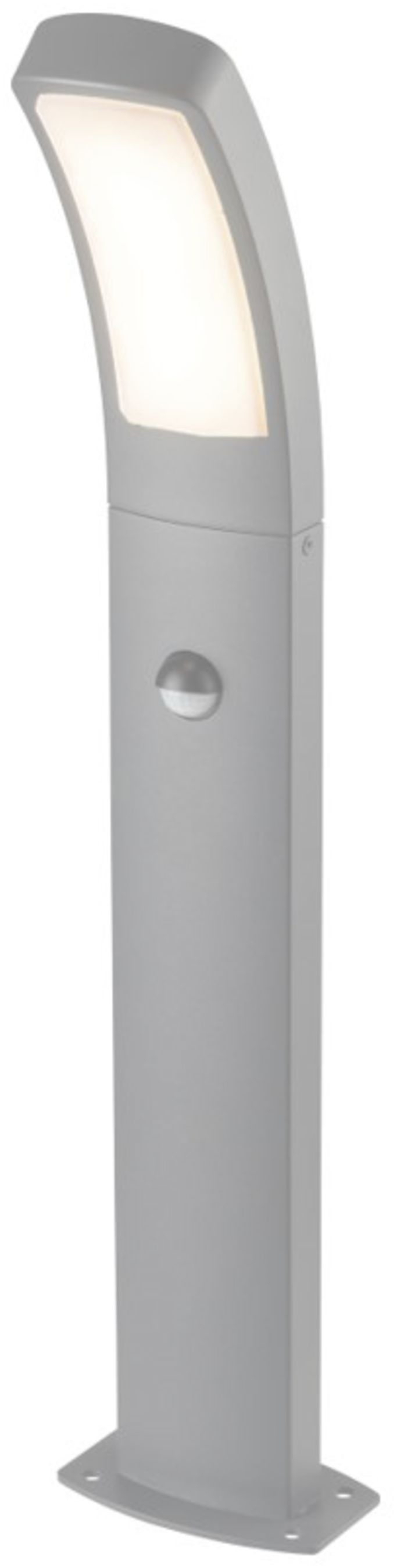 LED-Wegeleuchte Z-Licht C80 mit PIR-Sensor 12W 3000K 120×800mm, aluminium