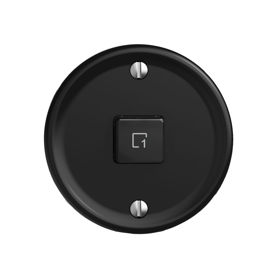 Kit de montage STANDARDdue Wiser SNAPFIX® p.poussoir scène 1 scène 1T no