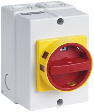 Interrupteur général AP K&N gris 20A 660V 0/3L