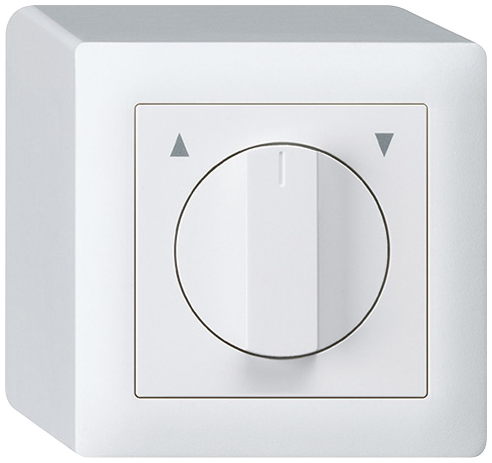 Interrupteur/contact rotatif pour stores AP kallysto blanc