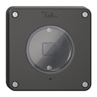 Nebenstelle 1K/1T zu Druckschalter NEVO Wiser N.CO schwarz