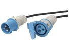 Verlängerungskabel Steffen GdV 3×2.5mm² 20m CEE16/CEE16 für Industrie schwarz